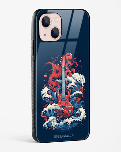 Seafaring Guitar Fantasy [BREATHE] Glass Case Phone Cover-(Apple)