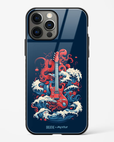 Seafaring Guitar Fantasy [BREATHE] Glass Case Phone Cover-(Apple)