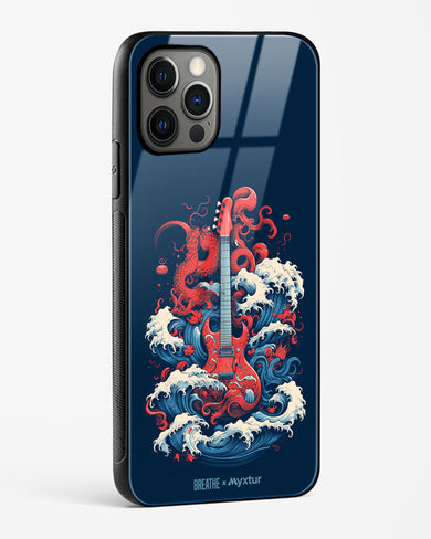 Seafaring Guitar Fantasy [BREATHE] Glass Case Phone Cover-(Apple)