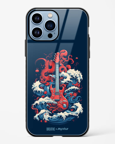 Seafaring Guitar Fantasy [BREATHE] Glass Case Phone Cover (Apple)