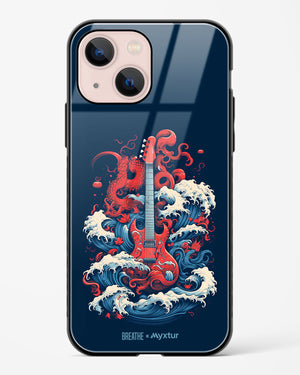 Seafaring Guitar Fantasy [BREATHE] Glass Case Phone Cover (Apple)