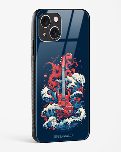 Seafaring Guitar Fantasy [BREATHE] Glass Case Phone Cover-(Apple)
