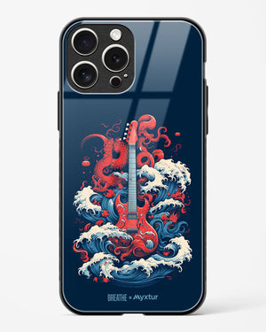 Seafaring Guitar Fantasy [BREATHE] Glass Case Phone Cover (Apple)