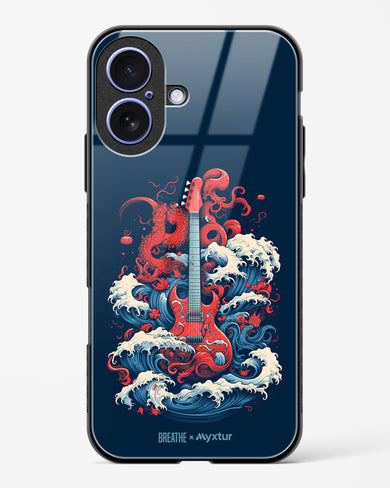 Seafaring Guitar Fantasy [BREATHE] Glass Case Phone Cover (Apple)