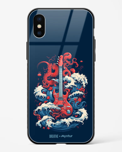 Seafaring Guitar Fantasy [BREATHE] Glass Case Phone Cover (Apple)