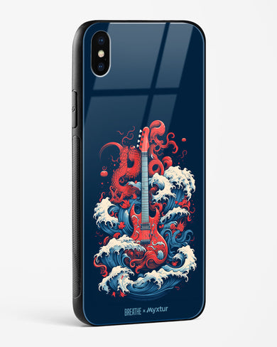 Seafaring Guitar Fantasy [BREATHE] Glass Case Phone Cover (Apple)