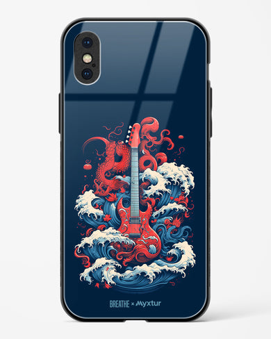 Seafaring Guitar Fantasy [BREATHE] Glass Case Phone Cover (Apple)