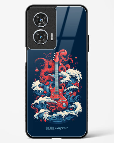 Seafaring Guitar Fantasy [BREATHE] Glass Case Phone Cover (Motorola)