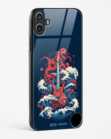 Seafaring Guitar Fantasy [BREATHE] Glass Case Phone Cover (Nothing)