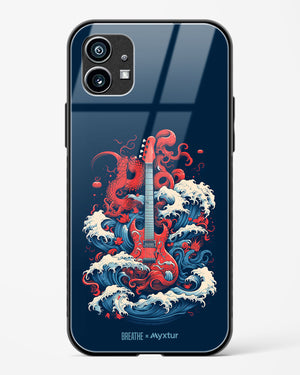 Seafaring Guitar Fantasy [BREATHE] Glass Case Phone Cover-(Nothing)