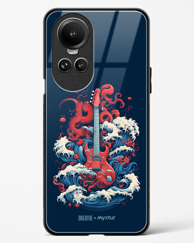 Seafaring Guitar Fantasy [BREATHE] Glass Case Phone Cover (Oppo)