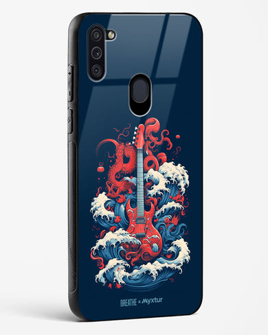 Seafaring Guitar Fantasy [BREATHE] Glass Case Phone Cover (Samsung)