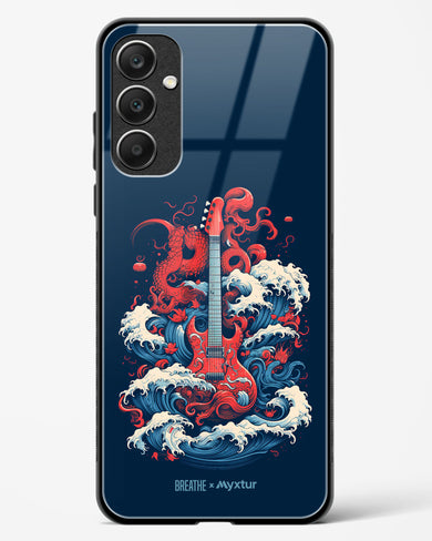 Seafaring Guitar Fantasy [BREATHE] Glass Case Phone Cover (Samsung)