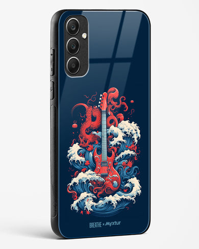 Seafaring Guitar Fantasy [BREATHE] Glass Case Phone Cover (Samsung)