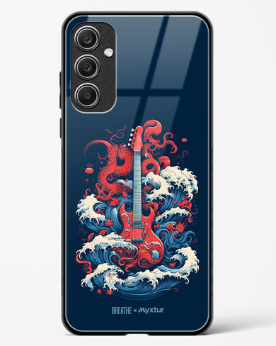 Seafaring Guitar Fantasy [BREATHE] Glass Case Phone Cover (Samsung)