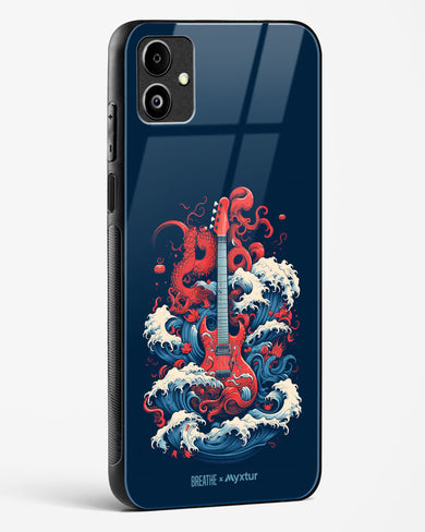 Seafaring Guitar Fantasy [BREATHE] Glass Case Phone Cover (Samsung)