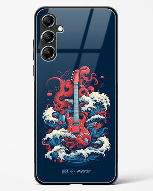 Seafaring Guitar Fantasy [BREATHE] Glass Case Phone Cover (Samsung)