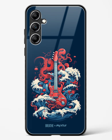 Seafaring Guitar Fantasy [BREATHE] Glass Case Phone Cover (Samsung)