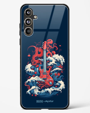 Seafaring Guitar Fantasy [BREATHE] Glass Case Phone Cover (Samsung)