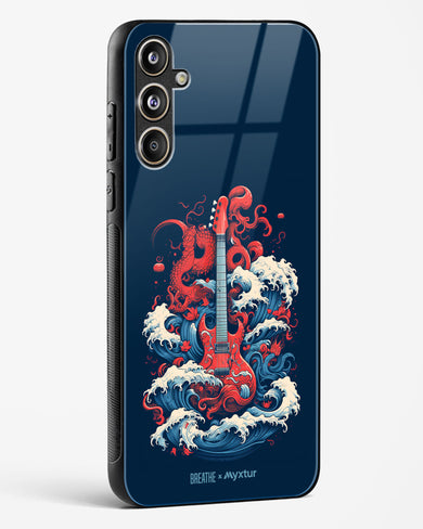 Seafaring Guitar Fantasy [BREATHE] Glass Case Phone Cover (Samsung)