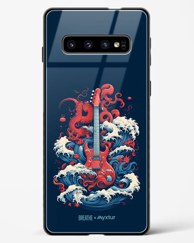Seafaring Guitar Fantasy [BREATHE] Glass Case Phone Cover (Samsung)