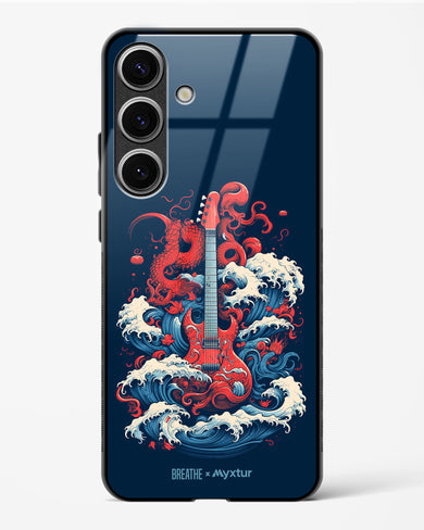 Seafaring Guitar Fantasy [BREATHE] Glass Case Phone Cover-(Samsung)