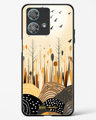Sculpted Safari Dreams [BREATHE] Glass Case Phone Cover (Motorola)