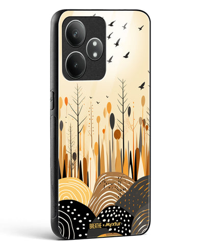 Sculpted Safari Dreams [BREATHE] Glass Case Phone Cover (Realme)