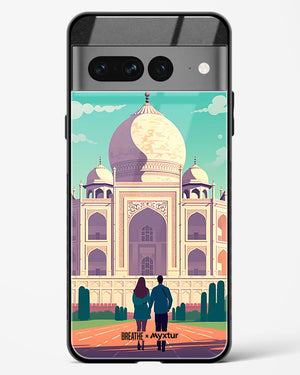 A Marble Love Story [BREATHE] Glass Case Phone Cover (Google)