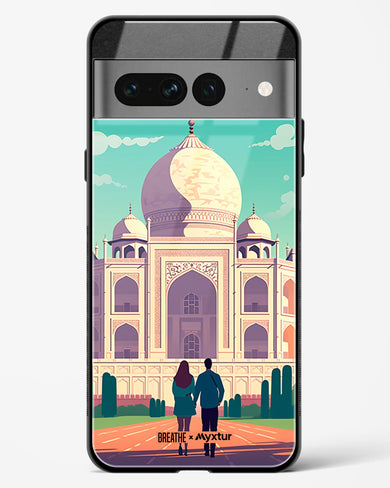 A Marble Love Story [BREATHE] Glass Case Phone Cover (Google)