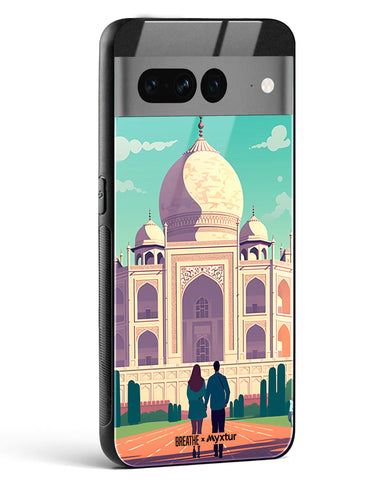 A Marble Love Story [BREATHE] Glass Case Phone Cover (Google)