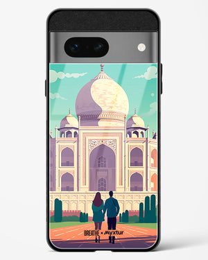 A Marble Love Story [BREATHE] Glass Case Phone Cover (Google)