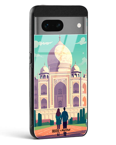 A Marble Love Story [BREATHE] Glass Case Phone Cover (Google)