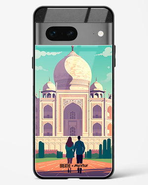 A Marble Love Story [BREATHE] Glass Case Phone Cover (Google)