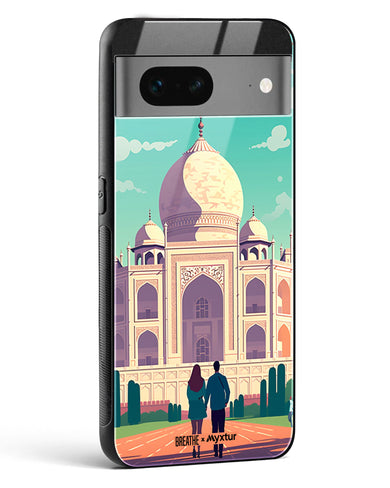 A Marble Love Story [BREATHE] Glass Case Phone Cover (Google)