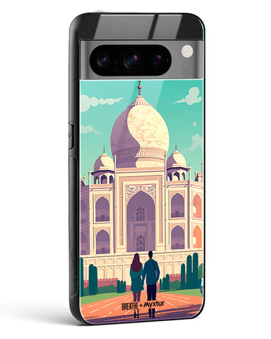 A Marble Love Story [BREATHE] Glass Case Phone Cover (Google)