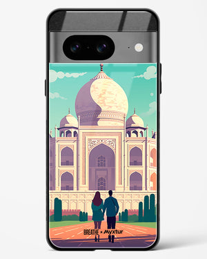 A Marble Love Story [BREATHE] Glass Case Phone Cover (Google)