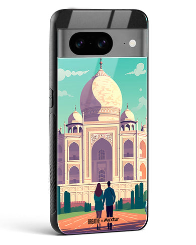 A Marble Love Story [BREATHE] Glass Case Phone Cover (Google)