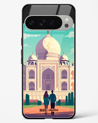 A Marble Love Story [BREATHE] Glass Case Phone Cover (Google)