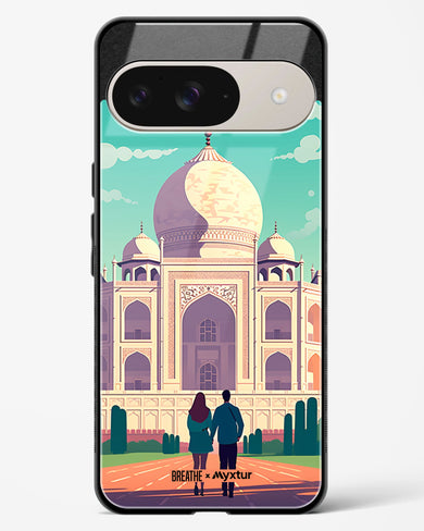 A Marble Love Story [BREATHE] Glass Case Phone Cover (Google)