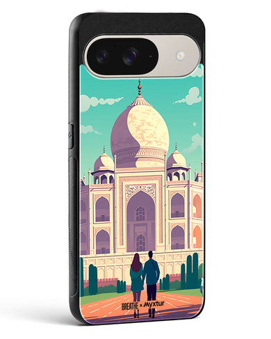 A Marble Love Story [BREATHE] Glass Case Phone Cover (Google)