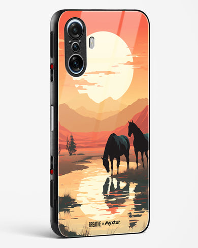 Horses by the Brook [BREATHE] Glass Case Phone Cover (Xiaomi)