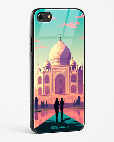 Taj Mahal Embrace [BREATHE] Glass Case Phone Cover (Apple)