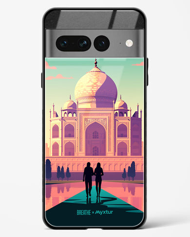 Taj Mahal Embrace [BREATHE] Glass Case Phone Cover (Google)