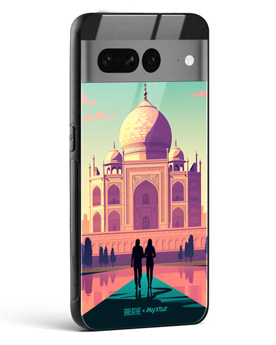 Taj Mahal Embrace [BREATHE] Glass Case Phone Cover (Google)