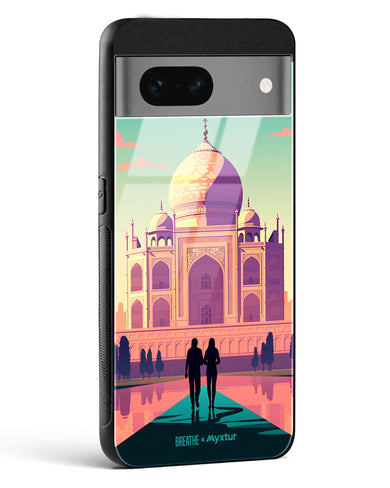 Taj Mahal Embrace [BREATHE] Glass Case Phone Cover (Google)