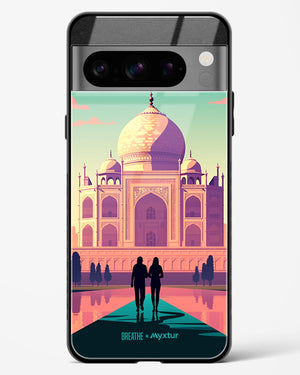Taj Mahal Embrace [BREATHE] Glass Case Phone Cover-(Google)