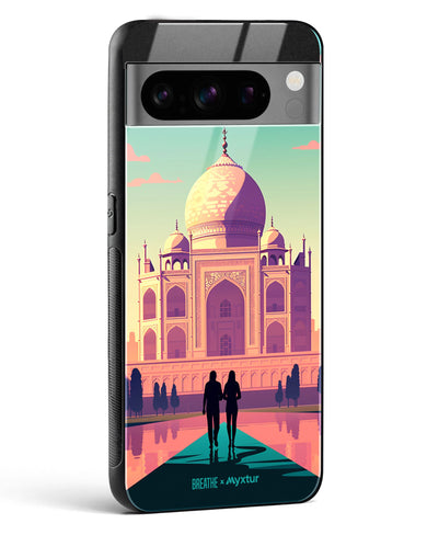 Taj Mahal Embrace [BREATHE] Glass Case Phone Cover (Google)