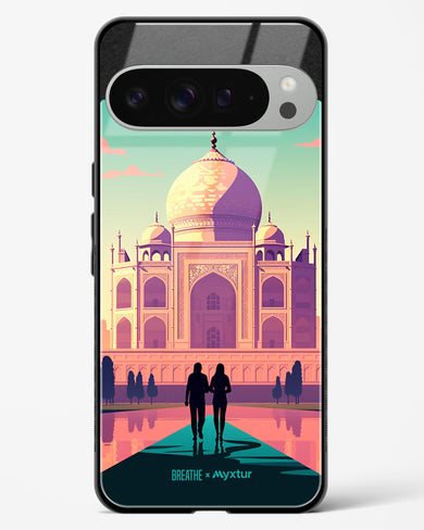 Taj Mahal Embrace [BREATHE] Glass Case Phone Cover (Google)