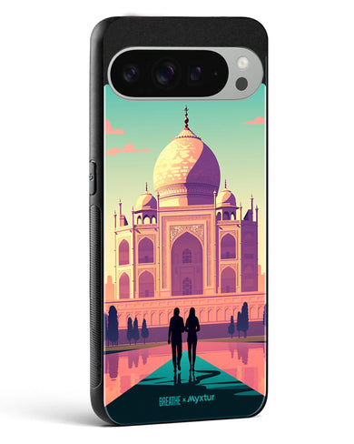 Taj Mahal Embrace [BREATHE] Glass Case Phone Cover (Google)